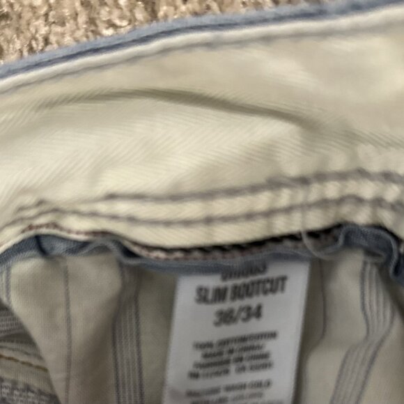 Aeropostale Men's Driggs Slim Bootcut Jeans 36/34 - Picture 4 of 4